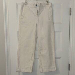 Ella Moss White Wide Leg Jeans